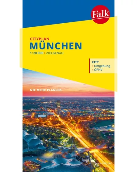 Cartographia München zseb várostérkép (Cityplan) 9783827901392