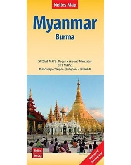 Mianmar (Burma) térkép