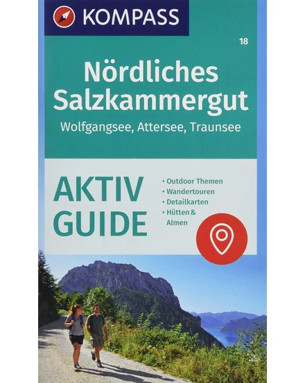 Cartographia K 18 Észak-Salzkammergut, Wolfgangsee, Attersee, Traunsee turistatérkép 9783990444238