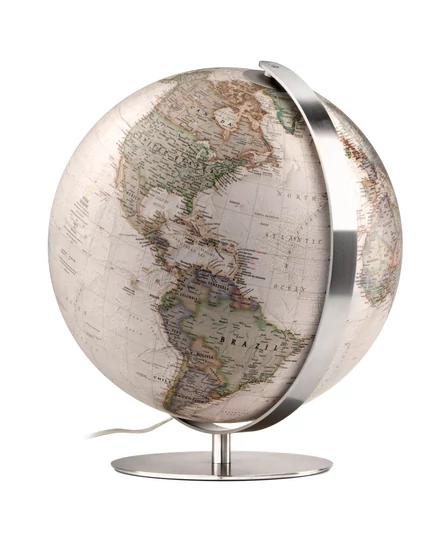 Cartographia Földgömb Extra Executive Nat Geo 37 cm - kézzel készített, duo, nemesacél talppal - 9783941066908