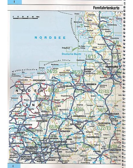 Cartographia Németország, Svájc, Ausztria, Európa SuperStrassen atlasz - ADAC 9783826422683