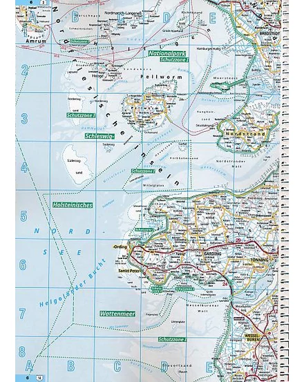 Cartographia Németország, Svájc, Ausztria, Európa SuperStrassen atlasz - ADAC 9783826422683