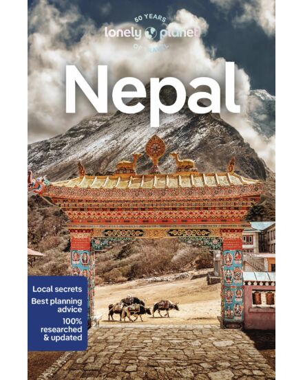 Cartographia Nepál útiköny Lonely Planet (angol) 9781787015975