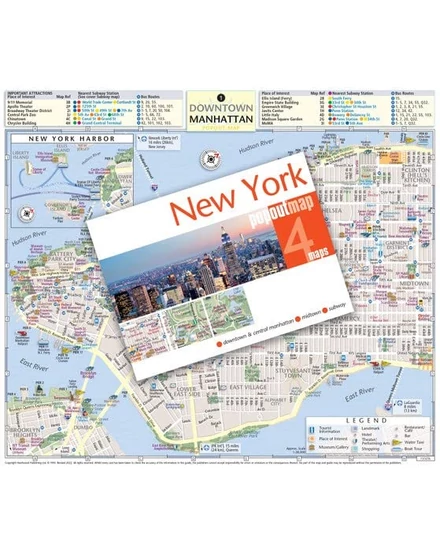 Cartographia New York Popout várostérkép-9781914515323