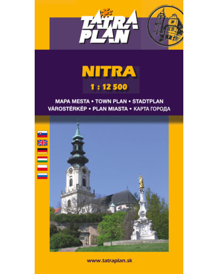 Cartographia Nyitra (Nitra) várostérkép 9788080670078