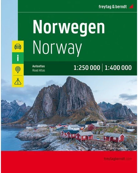Cartographia Norvégia autóatlasz - Freytag - 9783707917444