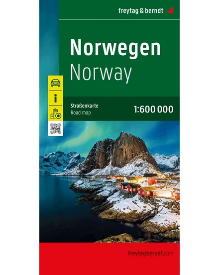 Cartographia Norvégia térkép (Freytag) 9783707921618
