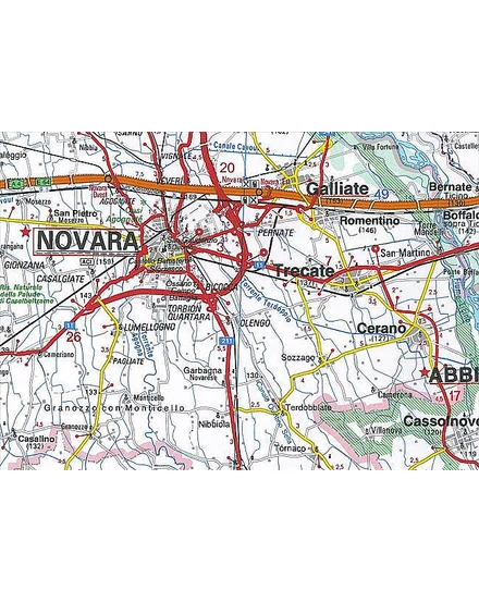 Cartographia Olaszország résztérkép- Lombardia 9783829739740