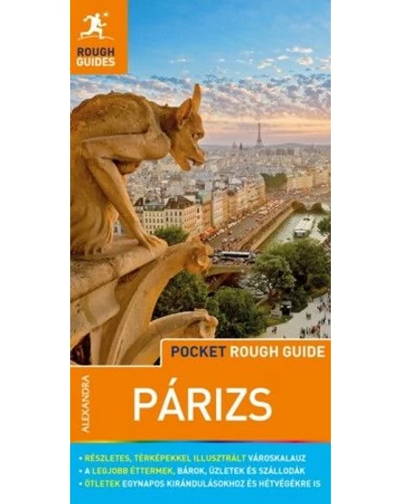 Cartographia Párizs (Pocket Rough Guides) útikönyv térképmelléklettel - Alexandra 9789634472056