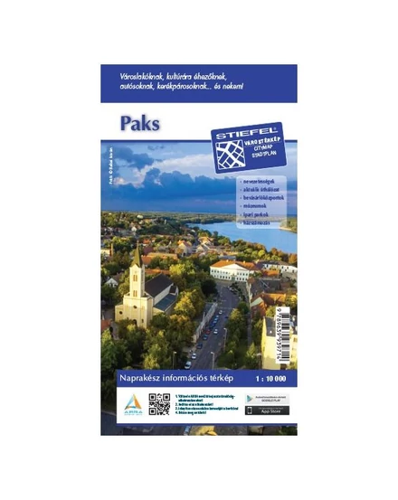 Cartographia Paks várostérkép - Stiefel 9789639939714