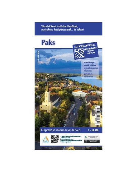 Cartographia Paks várostérkép - Stiefel 9789639939714