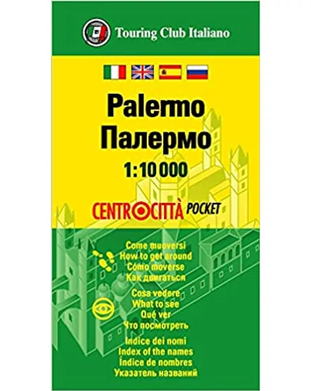 Cartographia Palermo mini várostérkép - TCI - 9788836578092