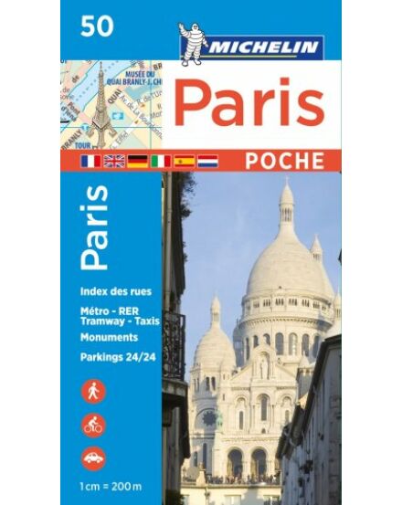 Cartographia Párizs térkép pocket 0050 9782067211520