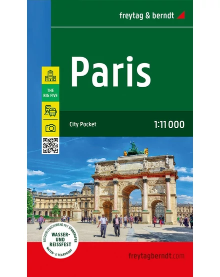 Cartographia Párizs City Pocket várostérkép-Freytag-9783707921793