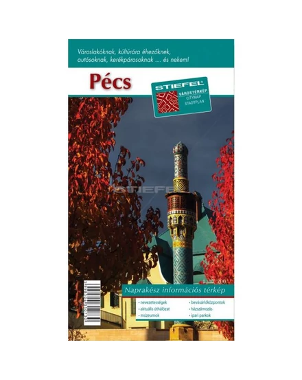 Cartographia Pécs várostérkép - Stiefel 5998504310730