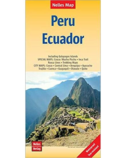 Cartographia Peru és Ecuador térkép 9783865746405