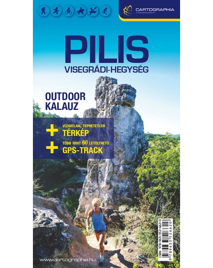 Pilis és Visegrádi hegység 4in1 outdoor kalauz + vízálló térkép + AJÁNDÉK 4.000 Ft értékű kupon