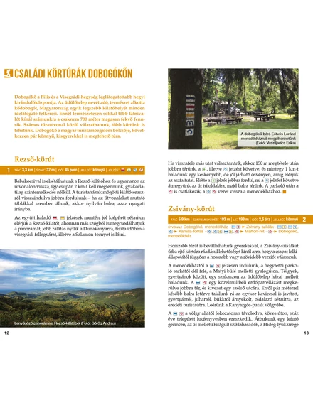 Pilis és Visegrádi hegység 4in1 outdoor kalauz