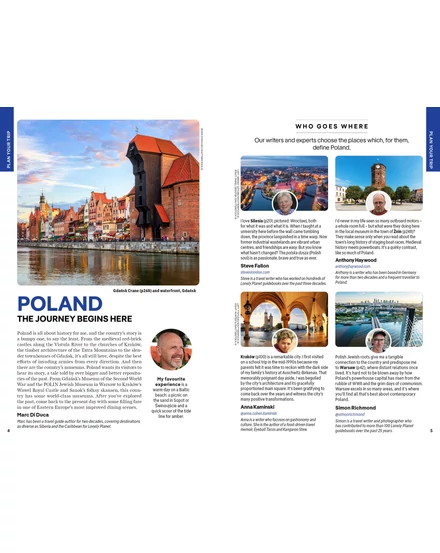 Lengyelország útikönyv Lonely Planet (angol)