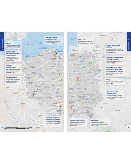 Lengyelország útikönyv Lonely Planet (angol)
