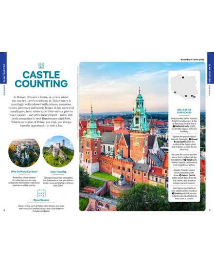 Lengyelország útikönyv Lonely Planet (angol)