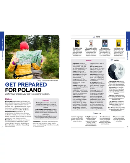 Lengyelország útikönyv Lonely Planet (angol)