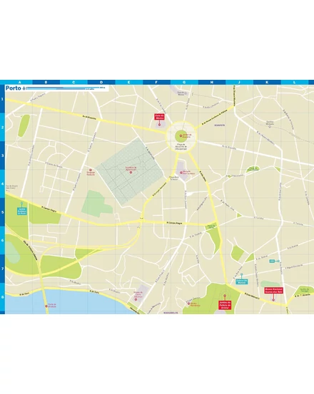 Porto térkép - Lonely Planet