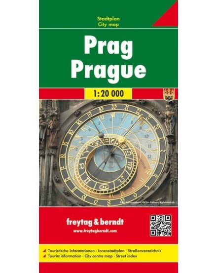 Cartographia Prága várostérkép (Freytag) 9783850841221