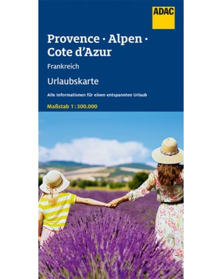 Cartographia Provence, Francia Alpok, Cote d'Azur szabadidőtérkép - ADAC - 9783826406157