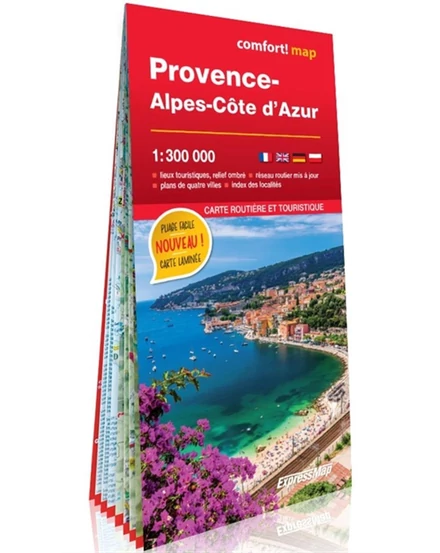 Cartographia - Provence, Alpok-Cote D'Azur térkép - 9788381906036