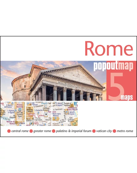 Cartographia Róma PopOut  várostérkép 9781910218891