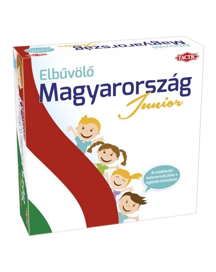 Cartographia - Elbűvölő Magyarország junior - társasjáték - 6416739569673