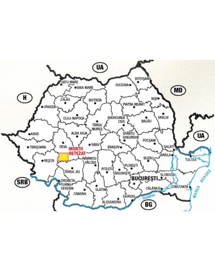 Cartographia - Retyezát hegység turistatérkép MN06