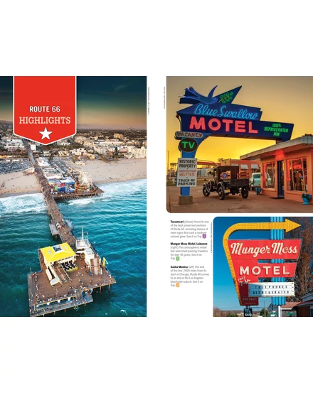 Cartographia Road Trip - Route 66 útikönyv Lonely Planet (angol) 9781787016378
