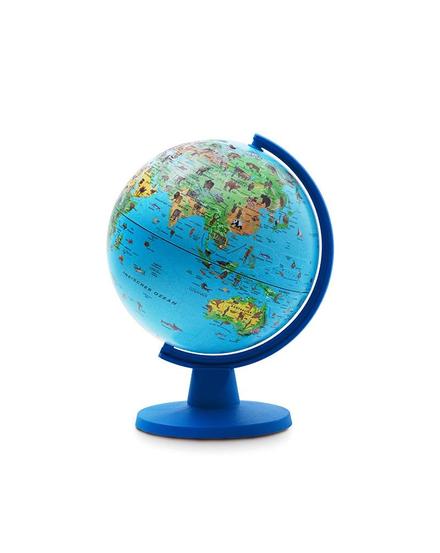Cartographia Safari 16 cm földgömb - állatvilág tematikával, gyerekeknek, angol - 8007239011571