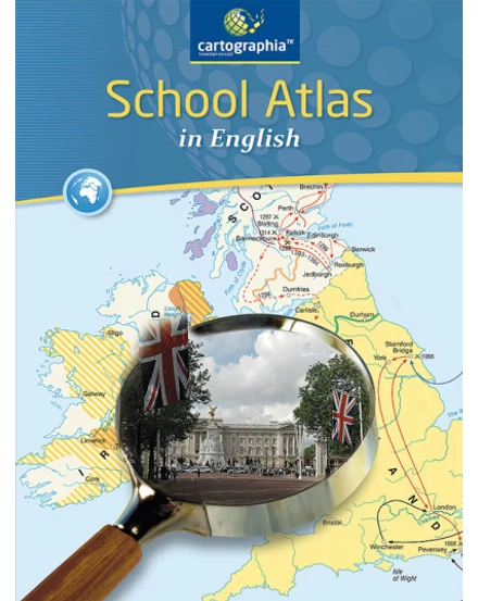 Cartographia School Atlas in English (CR-0092) - 9789632625614