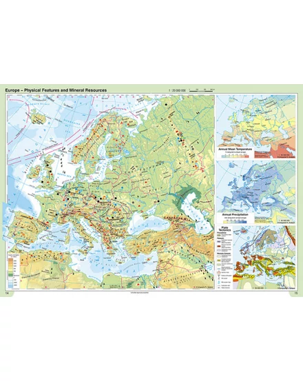 Cartographia School Atlas in English (CR-0092) - 9789632625614