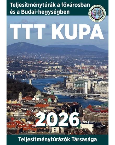 Cartographia TTT kupa 2026 igazolófüzet 