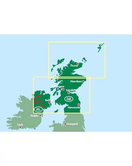 Cartographia Skócia - Észak-Anglia autótérkép - Freytag -9783707905878