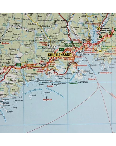 Cartographia - Skandinávia atlasz - Európa térképpel- Marco Polo - 9783829737371