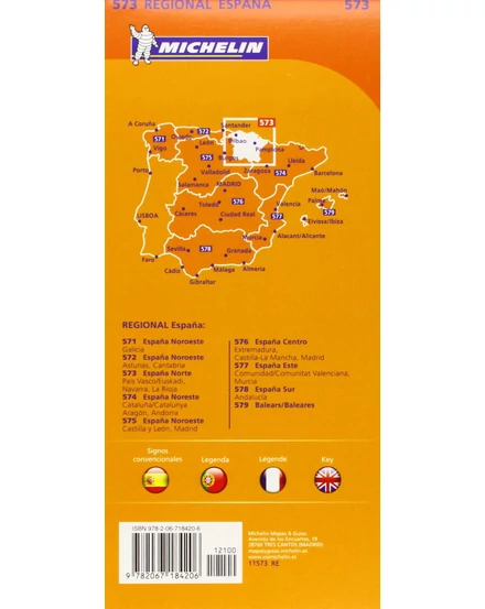 Spanyolo. régiótkp.- Pais Vasco, Euskadi, Navarra, La Rioja 0573