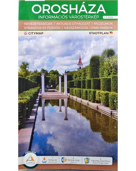 Cartographia Orosháza várostérkép - Stiefel 9789639623613