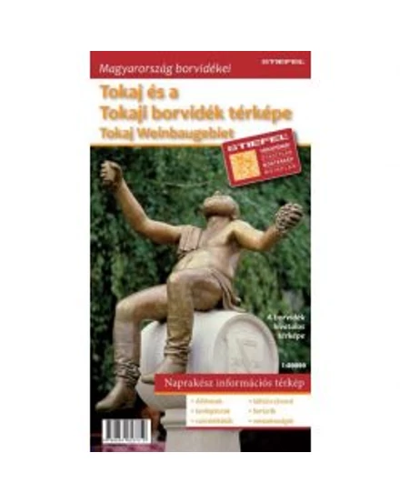 Cartographia Tokaj és a Tokaji borvidék térkép 9789639623750