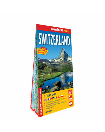 Cartographia Svájc Comfort térkép-ExpressMap-9788381904452