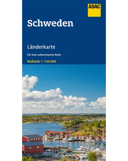 Cartographia Svédország térkép - ADAC 9783826426049
