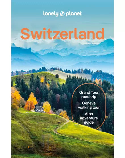 Cartographia Svájc útikönyv Lonely Planet (angol) 9781838699598