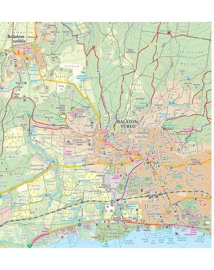 Cartographia Balaton-felvidék turistatérkép 9786155864209