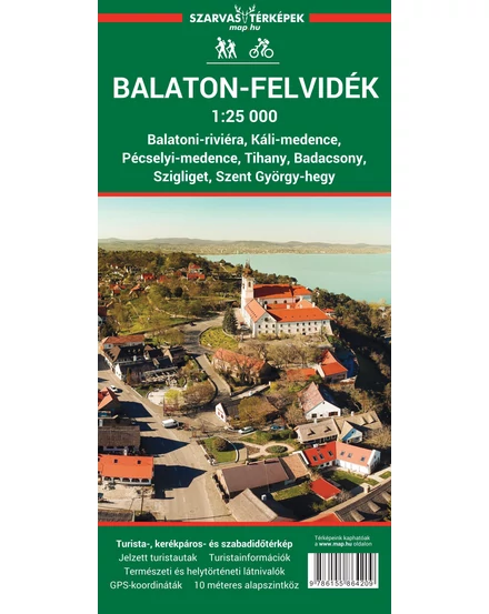 Cartographia Balaton-felvidék turistatérkép 9786155864209
