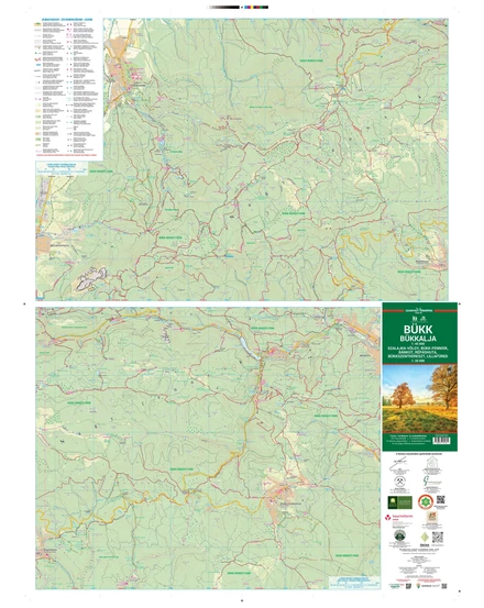 Cartographia-Bükk, Bükkalja turista-, biciklis- és szabadidőtérkép 9789639251601