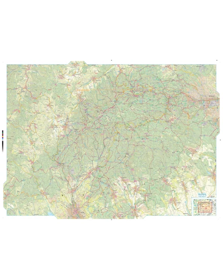 Cartographia-Bükk, Bükkalja turista-, biciklis- és szabadidőtérkép 9789639251601